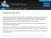 HI Tide Fishing - Hawaii Bonefish Flies