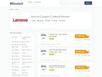Lenovo Coupon Codes   Review