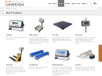List Of Our Weighing Scales and Precision Balances | Hiweigh