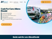 Cash for Cars Allens Rivulet Up to $9999 With Free Car Removal Service