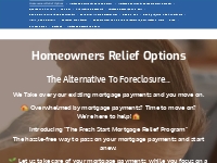            Homeowners Relief Options Inc. | Mortgage Relief