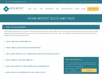 Home Report Scotland FAQs | Home Report Company