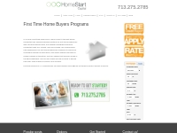First Time Home Buyers Program | Houston Texas | HomeStart Capital