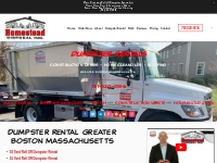 Roll off Dumpster Rental Massachusetts
