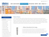 Supply High Quality Water Filter Cartridges,  UF Membrane & MBR From C