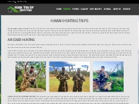 Hawaii Hunting Trips | Hunting in Hawaii