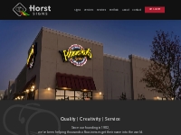 Horst Signs in PA | Get Creative with Signage, Banners   Vehicle Graph