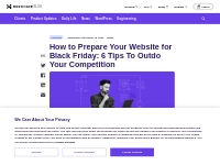 Prepare Your Site for Black Friday: 6 Tips To Outdo the Competition