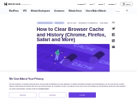 How to Clear Browser Cache in Your Web Browser