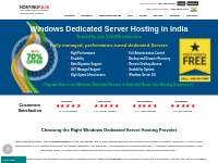 Buy the Best Dedicated Server Windows Hosting in India with HostingRaj