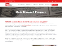 Cash Discount Program: No Cost Merchant Services