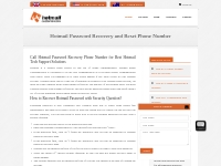 How do I Recover and Reset Hotmail Account Password?