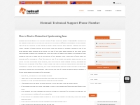 Contact 1-820-999-3858 Hotmail Technical Support Phone Number