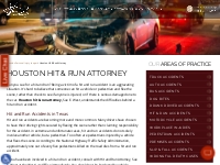 Houston Hit & Run Attorney