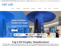 LED Display Manufacturer | China Led Video Wall Supplier - HSC LED