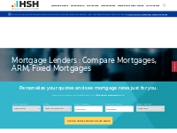 Mortgage Lenders : Compare Mortgages, ARM, Fixed Mortgages