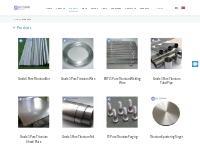 Titanium Alloy, Precision Titanium Products Manufacturers - HST TITANI