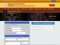 Donate Form   Hindu Temple of Central Arkansas Little Rock