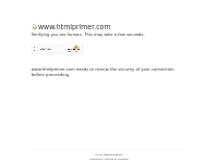  HTMLPrimer | HTML and CSS Tutorials, Guides and Reference Materials