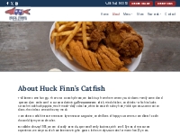 About | Huck Finn's Catfish