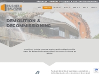 Decommissioning   Demolition Services | Hughes   Salvidge