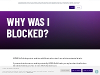 Why Was I Blocked | HUMAN Security