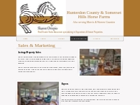 Hunterdon Horse Farms | Sales   Marketing