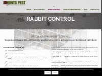 Rabbit Control - Hunts Pest and Wildlife Management Ltd Qualified Pest