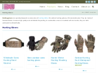 Hunting Gloves - Hunting Clothing Manufacturers, Wholesale Hunting Gea