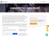 Stainless Steel Cable Gland - HXCableGland