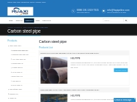 Carbon Steel Pipe Manufacturer Factory Supplier China - Huaxi