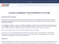 Licence Agreement for Enterprise Platform   Infibeam Avenues