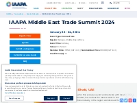 IAAPA Middle East Trade Summit 2024 | IAAPA