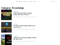 Knowledge Archives - iAM HJA