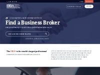 International Business Brokers Association (IBBA) | Training, Events  