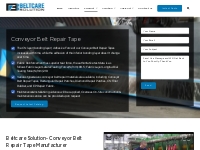 Conveyor Belt Repair Tape | Conveyor Belt Repair Patch Manufacturer
