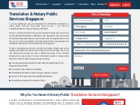 Translation And Notary Public Services in Singapore