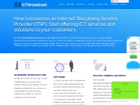 How to become Internet Telephony Service Provider (ITSP) - ICTBroadcas