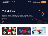 Video Editing Service | Our Work | IdeaTick