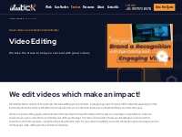 Professional Video Editing Service Online | Ideatick