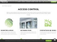 Access Control - Manage   Monitor Building   Business areas