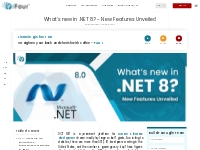 What's new in .NET 8? - New Features Unveiled