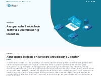 Aangepaste Blockchain Software Ontwikkeling Diensten Bedrijf Nederland