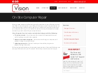 On-Site Computer Repair | Vision Computer Services, Inc.