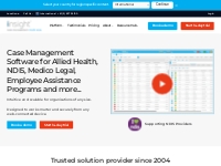 Case Management Software for Allied Health   Medico legal