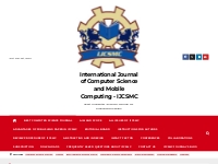 IJCSMC is the Best Computer Science Journal | Published 7000+ papers s