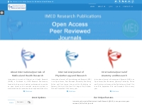 HOME | IJMHR | International Journals | Medical and Health Research | 