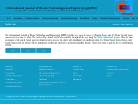 Special Issue - International Journal of Recent Technology and Enginee