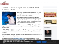Patrick Lussier: Angeli caduti, serial killer e...Wes Craven | Il Cine