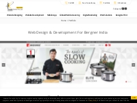 E-commerce Website With Customised PHP Development For Bergner India